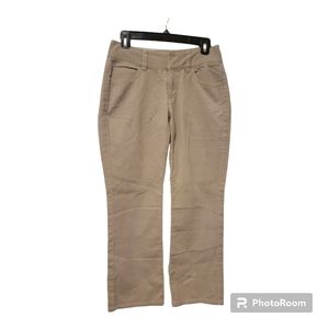 Banana Republic Beige straight leg Corduroy pants sz 4 women  preppy